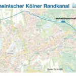 Verlauf rechtsrheinischer Randkanal